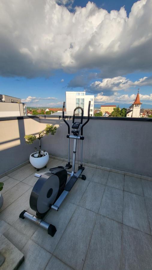 Ferienwohnung Sibiu Bach Penthouse Exterior foto