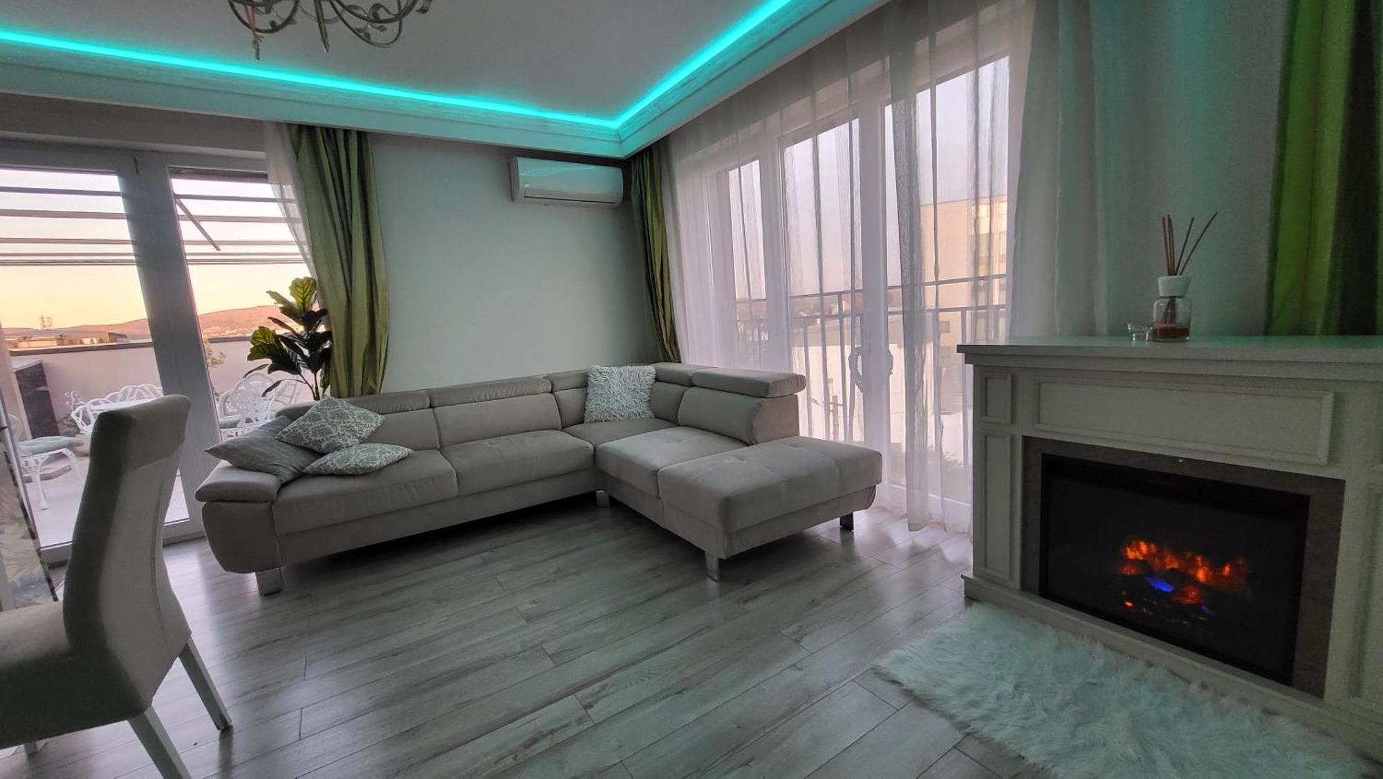 Ferienwohnung Sibiu Bach Penthouse Exterior foto