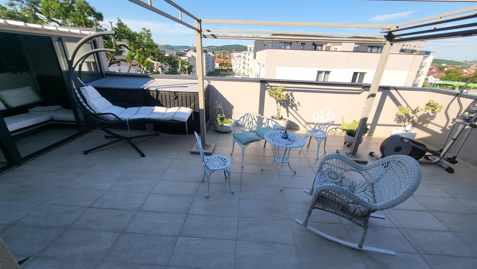 Ferienwohnung Sibiu Bach Penthouse Exterior foto