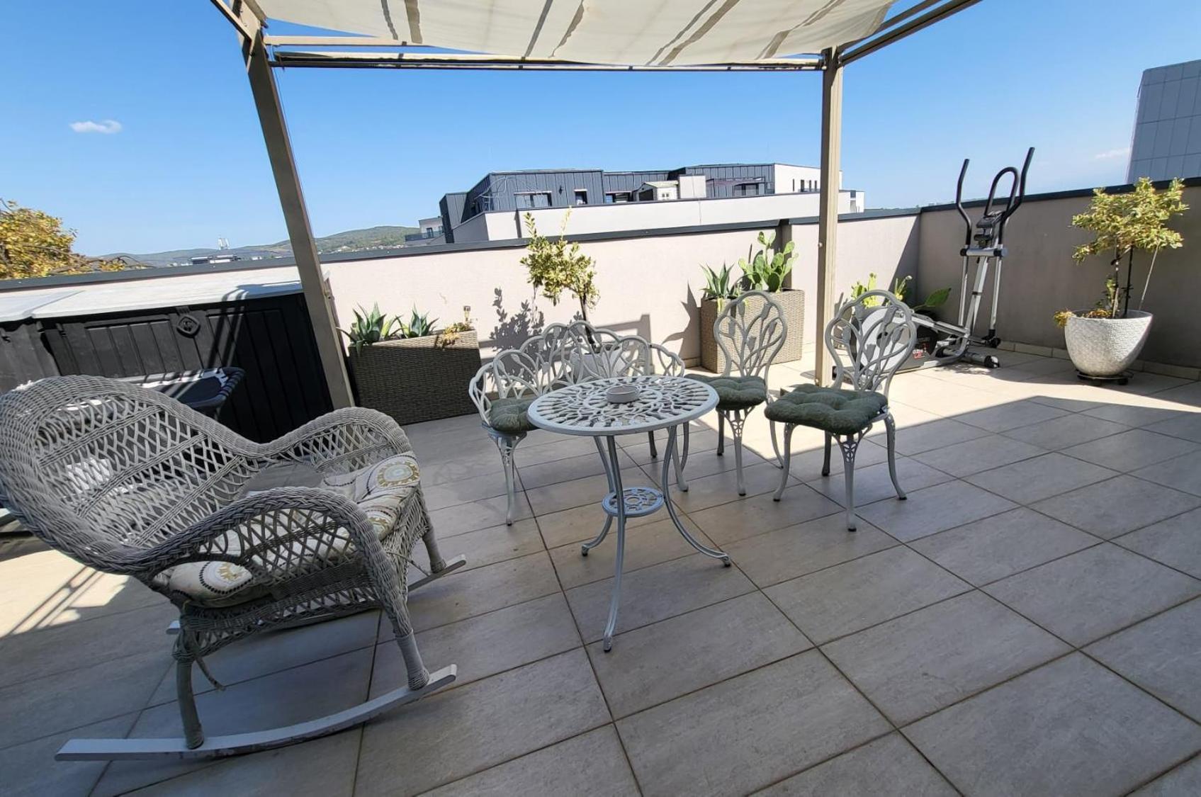 Ferienwohnung Sibiu Bach Penthouse Exterior foto